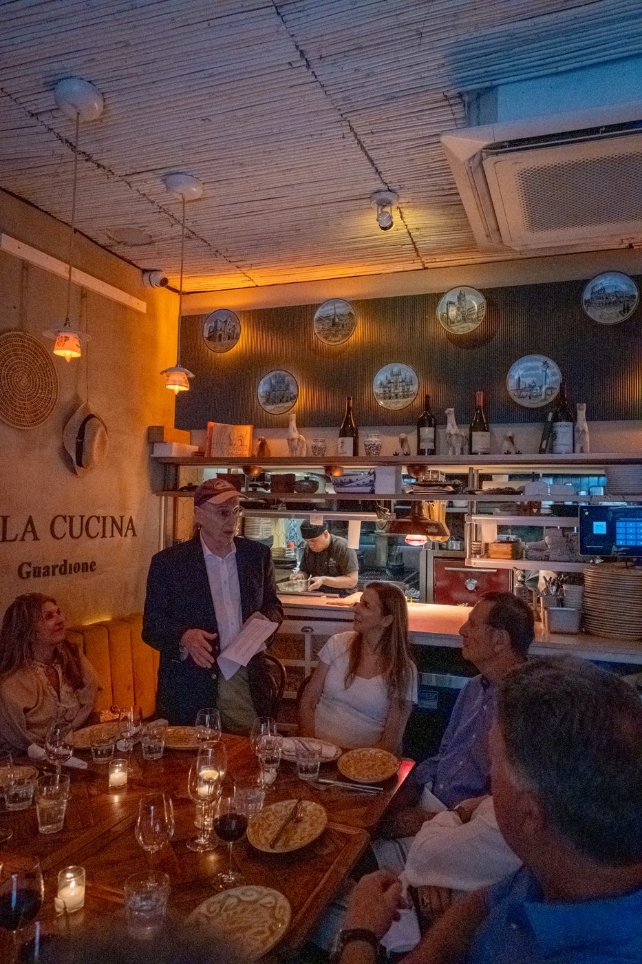 Philip Fischer at Piccola Cucina during the launch